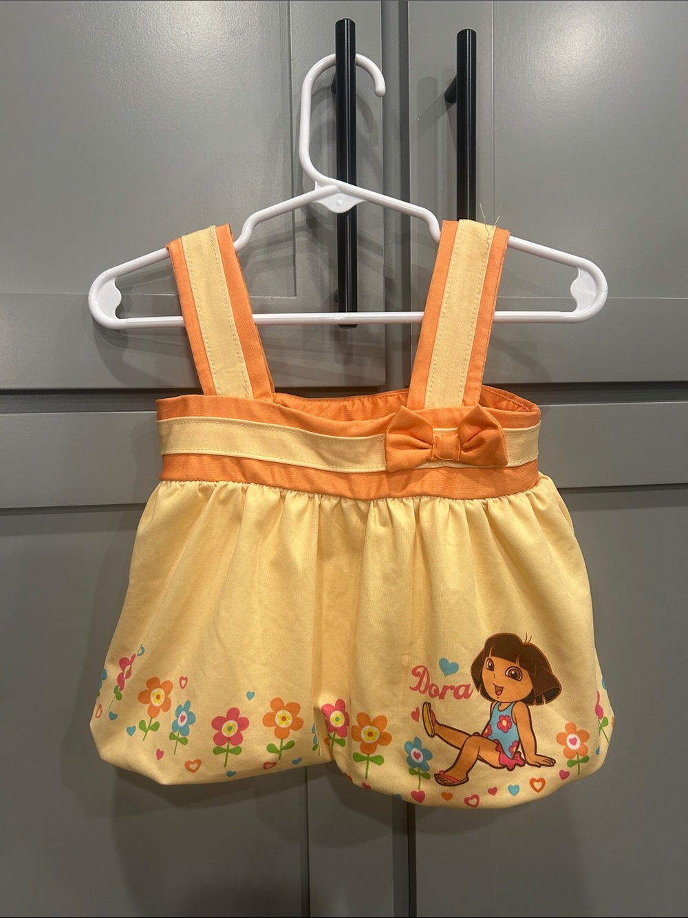 2T Dora The Explorer swim top Y2K Nickelodeon